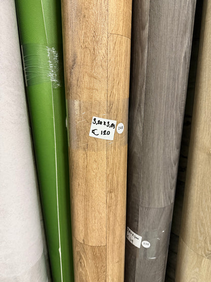 Rustiek Naturel Eiken Vinyl Restpartij | 3,20x3,85mtr