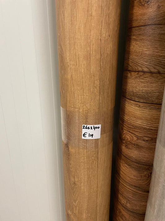 Honing Eiken Vinyl Restpartij | 2,65x4,00mtr