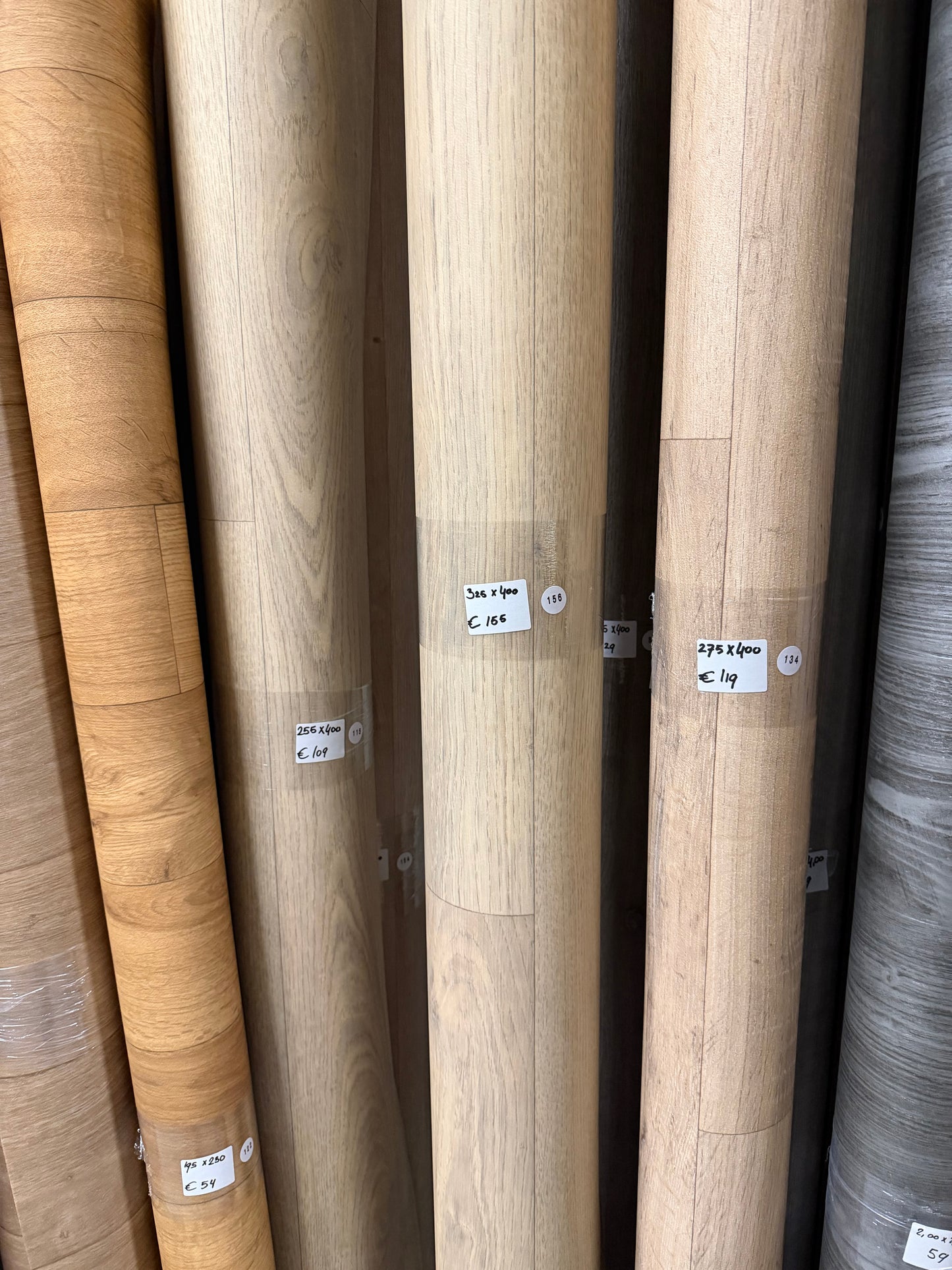 Licht Beige Eiken Project Vinyl Restpartij |
3,25x4,00mtr