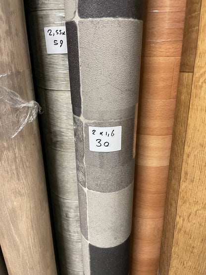 Multicolor Tegelmotief Vinyl Restpartij | 1,60x2,00mtr - Vinylrestpartij.nl 