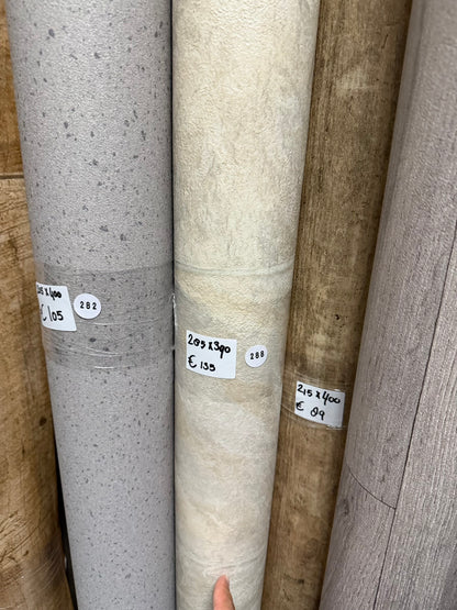 Beige Tegellook Vinyl Restpartij | 2,85x3,90mtr (11,1m2)