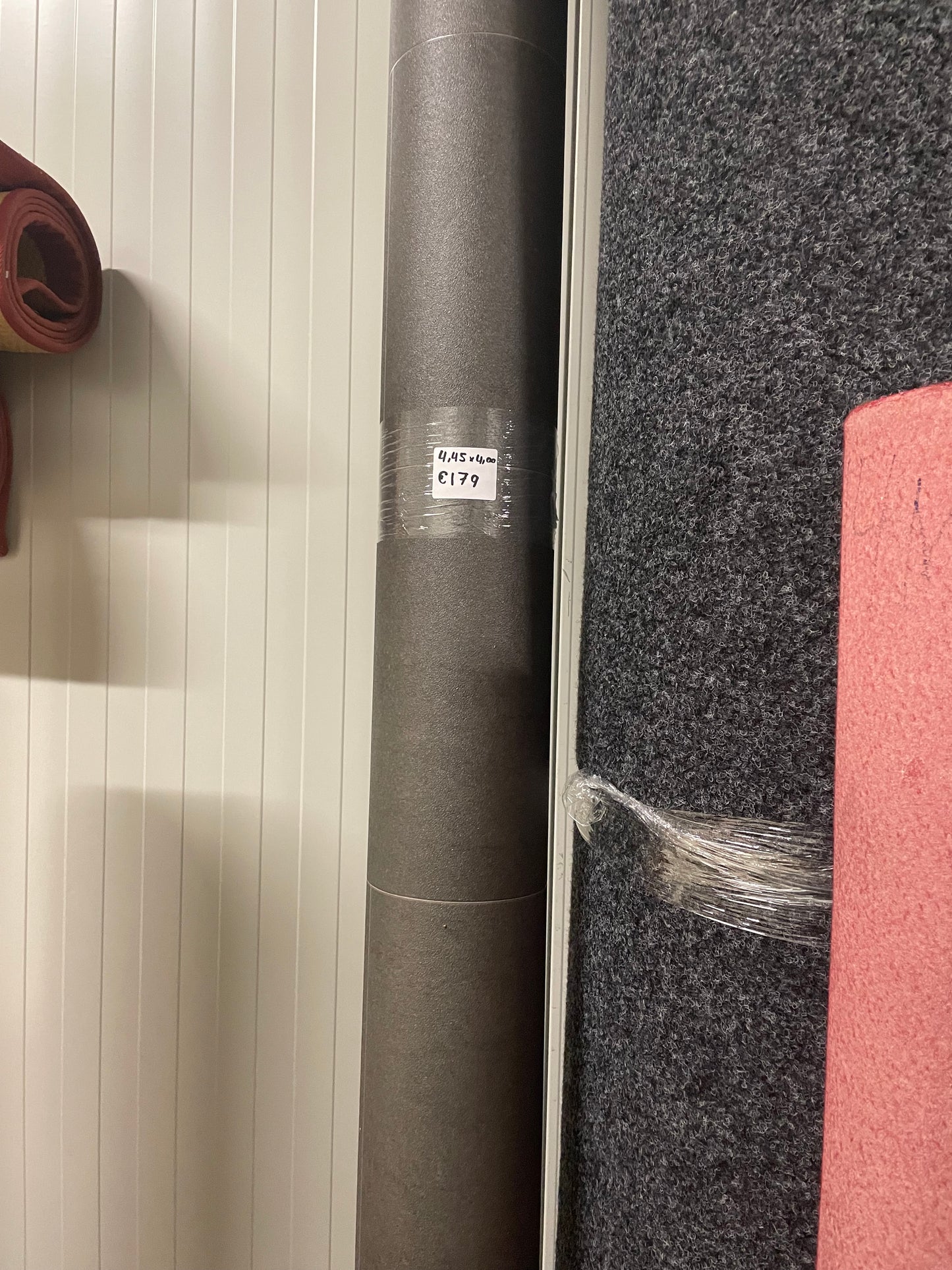 Tegelmotief Antraciet Vinyl Restpartij | 4,45x4,00mtr