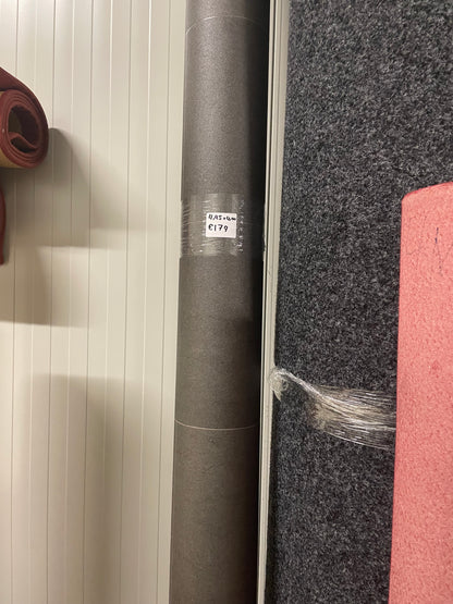 Tegelmotief Antraciet Vinyl Restpartij | 4,45x4,00mtr