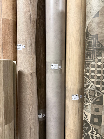 Licht Grijs Betonlook/Gietvloerlook Vinyl Restpartij |
3,40x4,40mtr