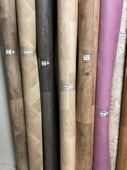 Licht Eiken Vinyl Restpartij |2,80x4,00mtr
