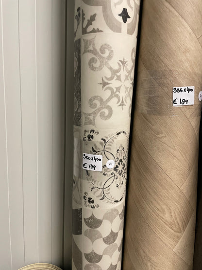 Portuguese Tegels Vinyl Restpartij | 3,50x4,00mtr