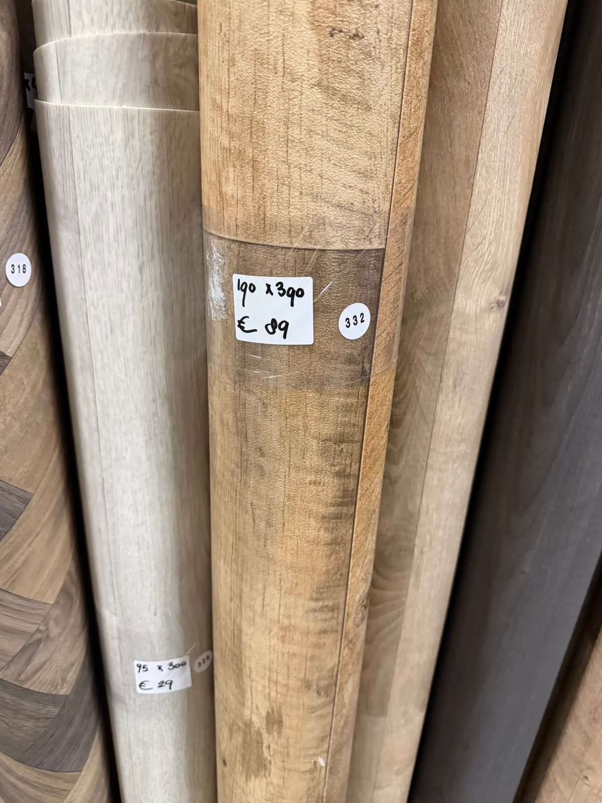 Boeren Eik Vinyl Restpartij | 1,90x3,90mtr (7,4m2)