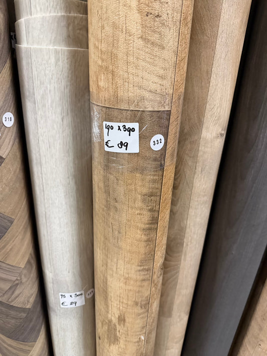 Boeren Eik Vinyl Restpartij | 1,90x3,90mtr (7,4m2)