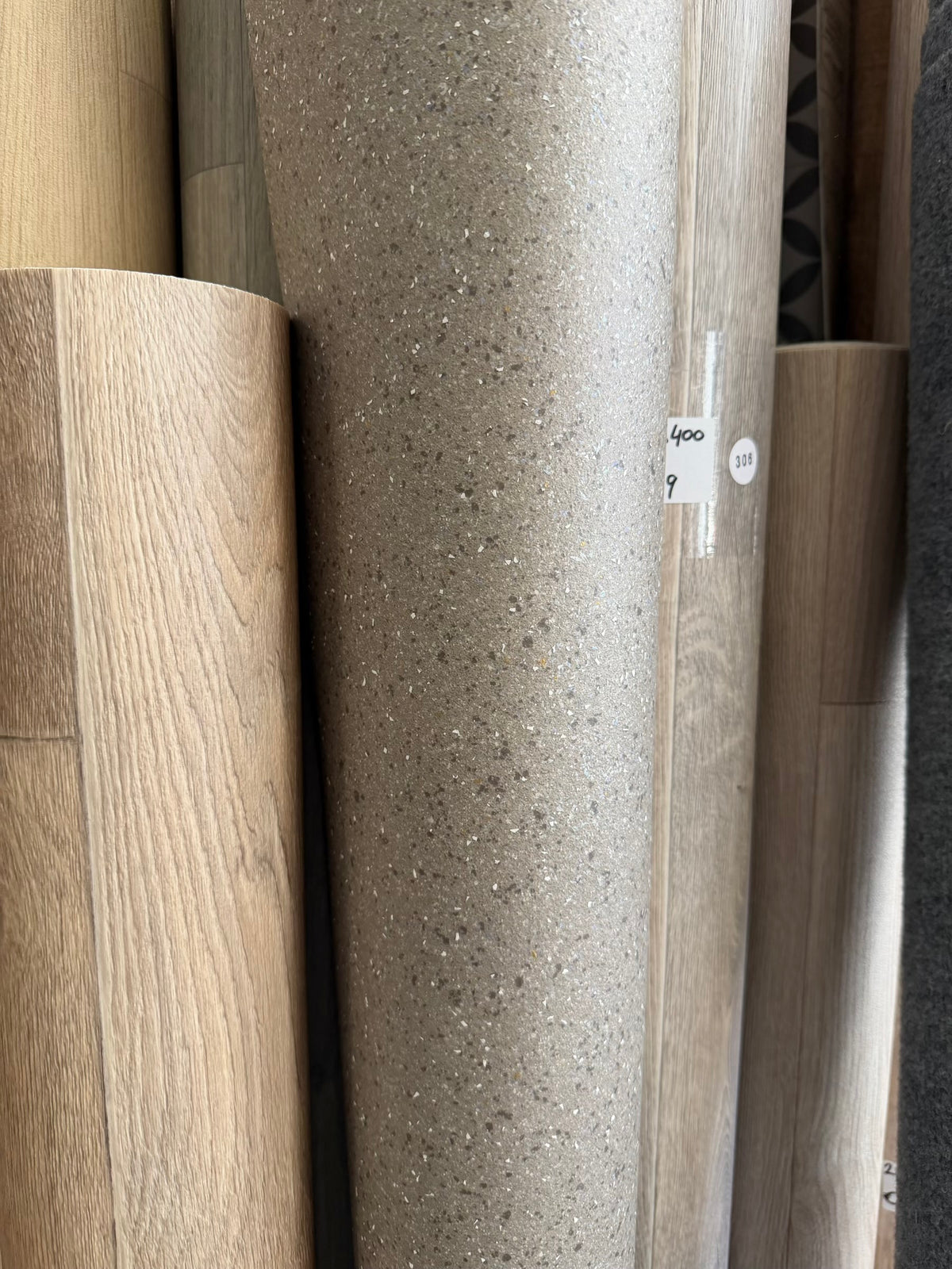 Grijs Granito Vinyl Restpartij | 1,90x3,05 (5,8m2)