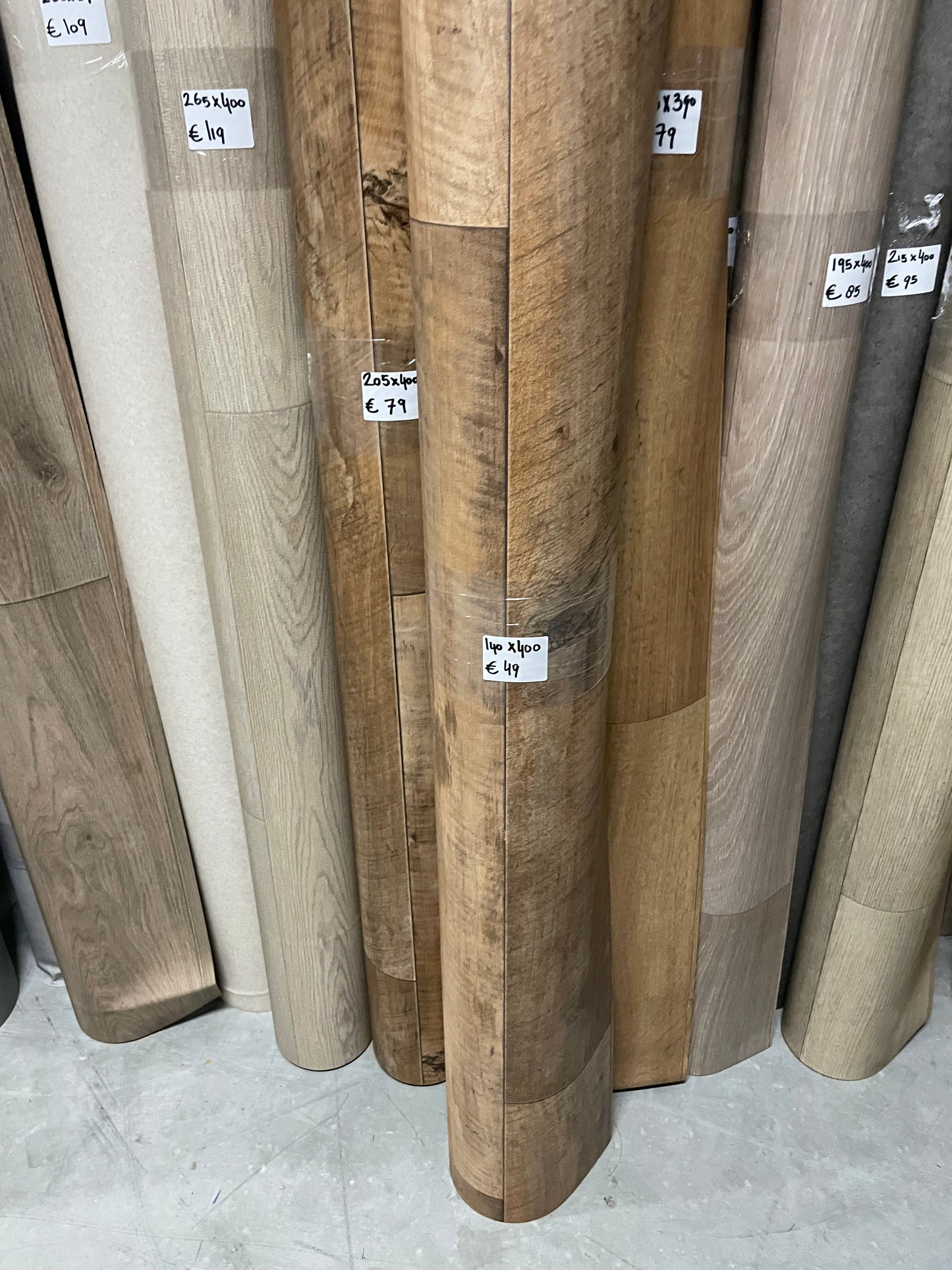 Klassiek Eiken Vinyl Restpartij | 1,40x4,00mtr