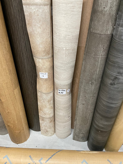 Licht Eiken Toilet Vinyl Restpartij | 1,15x2,05mtr