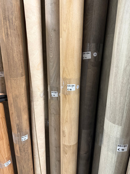 Licht Amsterdam Eiken Vinyl Restpartij |
2,70x4,00mtr