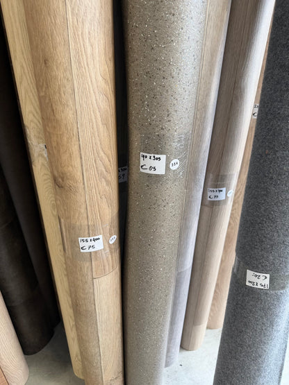 Grijs Granito Vinyl Restpartij | 1,90x3,05 (5,8m2)