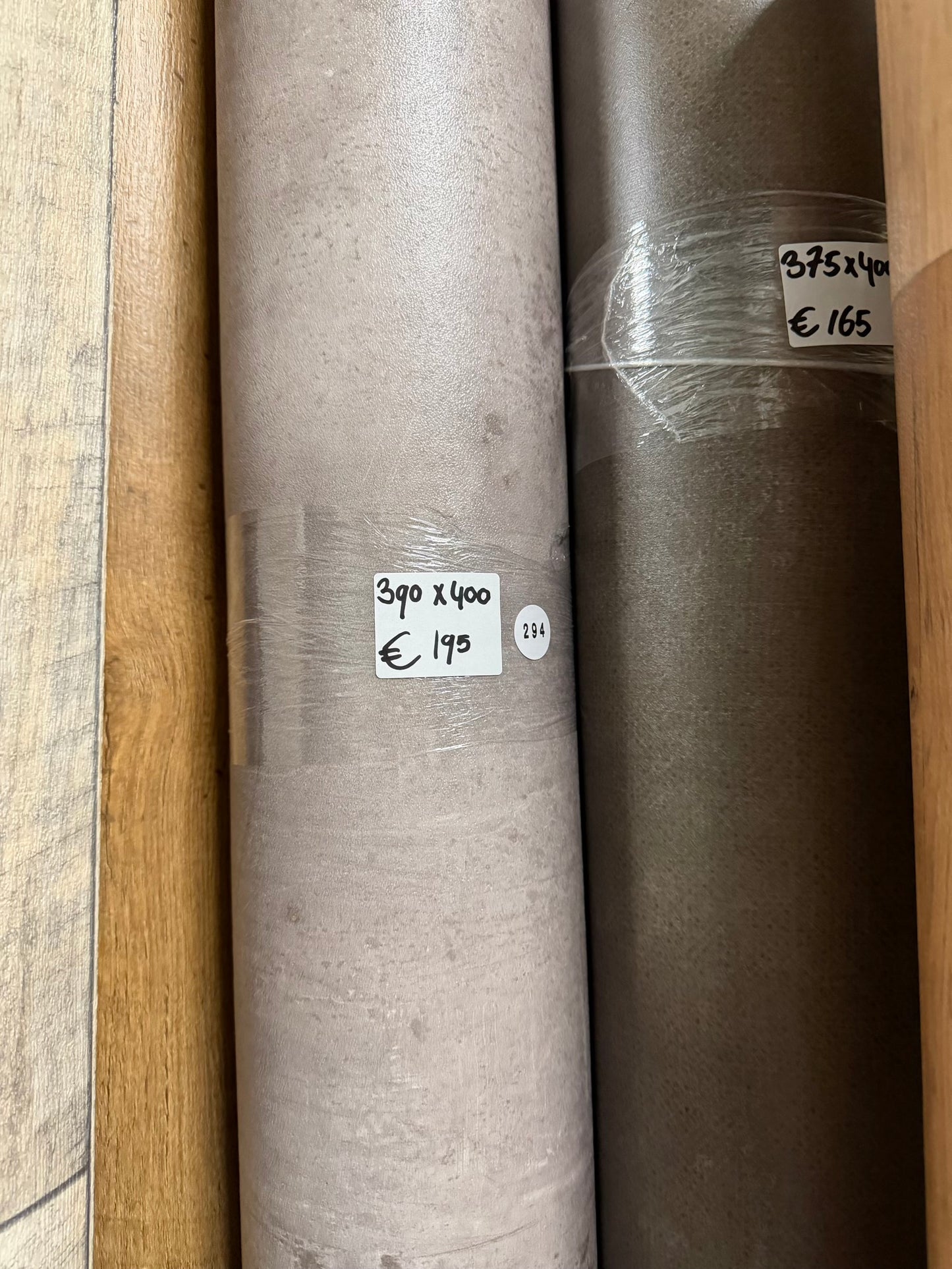 Grijs Betonlook Vinyl Restpartij | 3,90x4,00mtr (15,6m2)