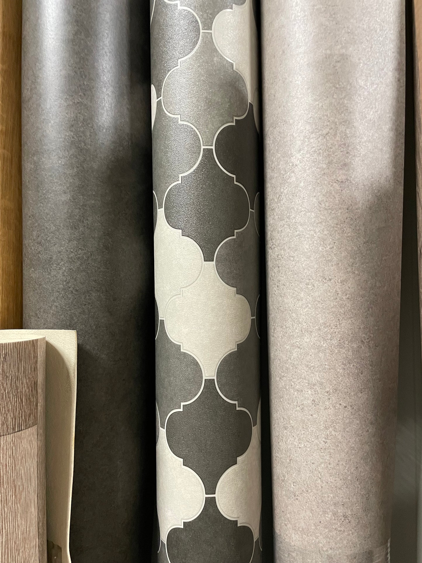 Sierlijk Patroon Vinyl Restpartij |3,05x3,95mtr
