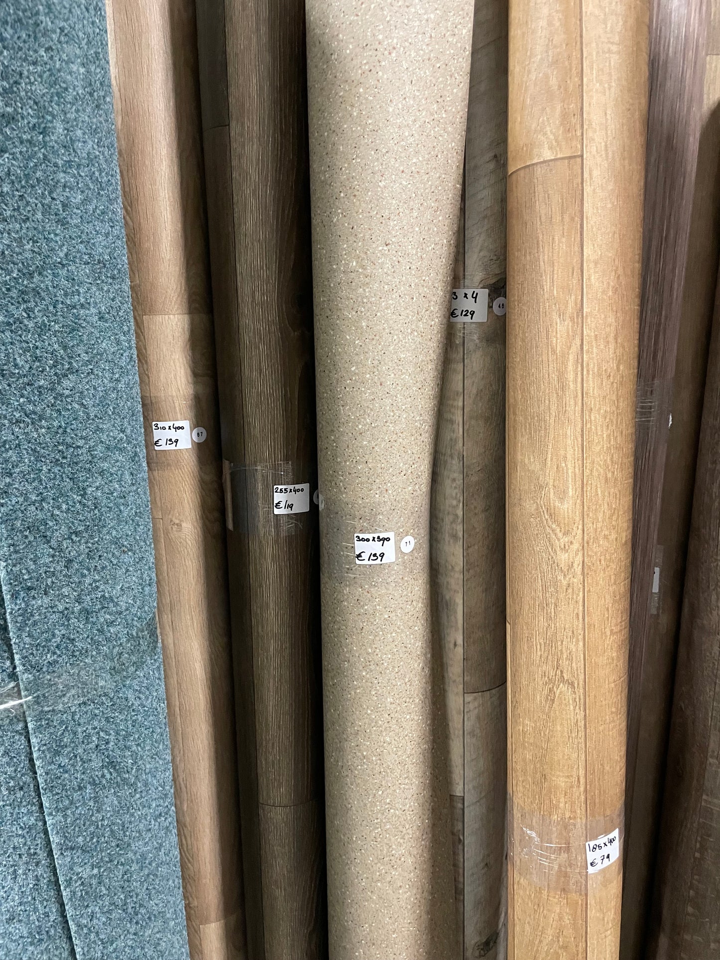 Beige Granietlook Vinyl Restpartij | 3,00x3,90mtr - Vinylrestpartij.nl 