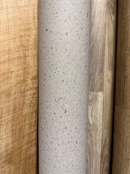Grijs Gespikkeld Beton Vinyl Restpartij | 2,05x4,00mtr (8,2m2)