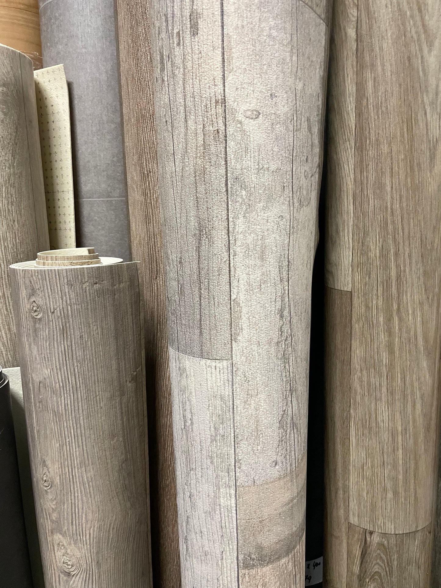 Steigerhout Look Vinyl Restpartij | 1,70x4,00mtr