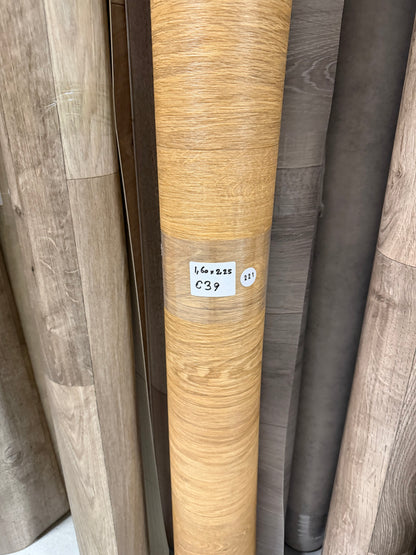 Naturel Eiken Vinyl Restpartij |
1,60x2,25mtr