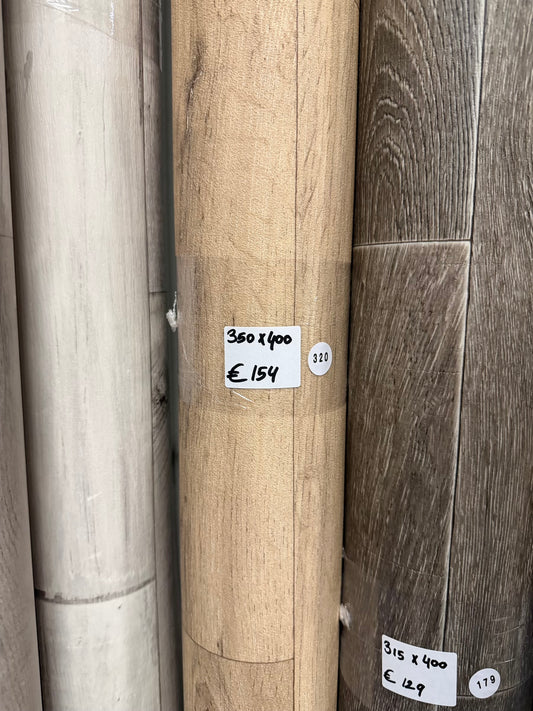 Warm Naturel Eiken Vinyl Restpartij | 3,50x4,00mtr (14,0m2)