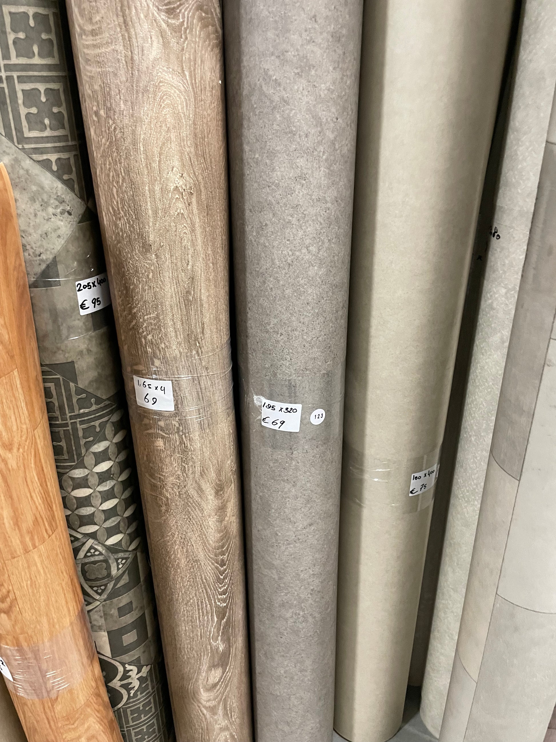 Grijs Betonlook Vinyl Restpartij |
1,85x3,20mtr - Vinylrestpartij.nl 