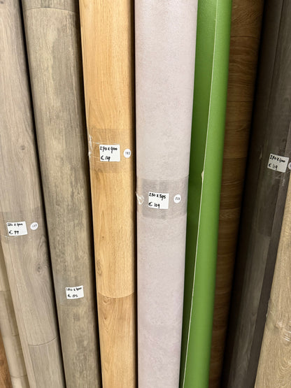 Licht Beton Vinyl Restpartij | 2,30x3,95mtr