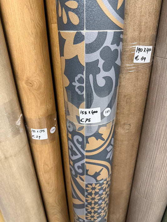 Blauw Portuguese Tegels Vinyl Restpartij |
1,55x4,00mtr