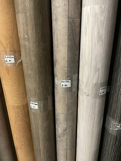 Verouderd Eiken Vinyl Restpartij | 2,10x3,75mtr