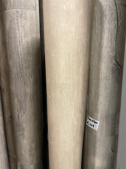 Licht Beige Eiken Vinyl Restpartij | 1,50x4,00mtr