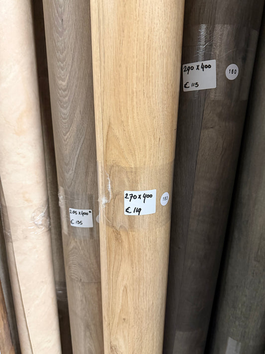 Licht Amsterdam Eiken Vinyl Restpartij |
2,70x4,00mtr