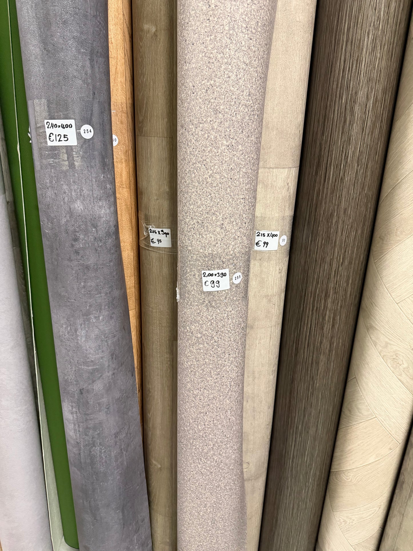 Licht Granito Vinyl Restpartij | 2,00x3,90mtr