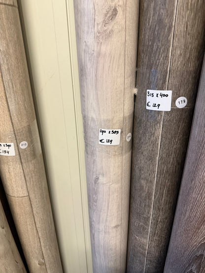 Greige Modern Eiken Vinyl Restpartij | 2,90x3,85mtr (11,1m2)
