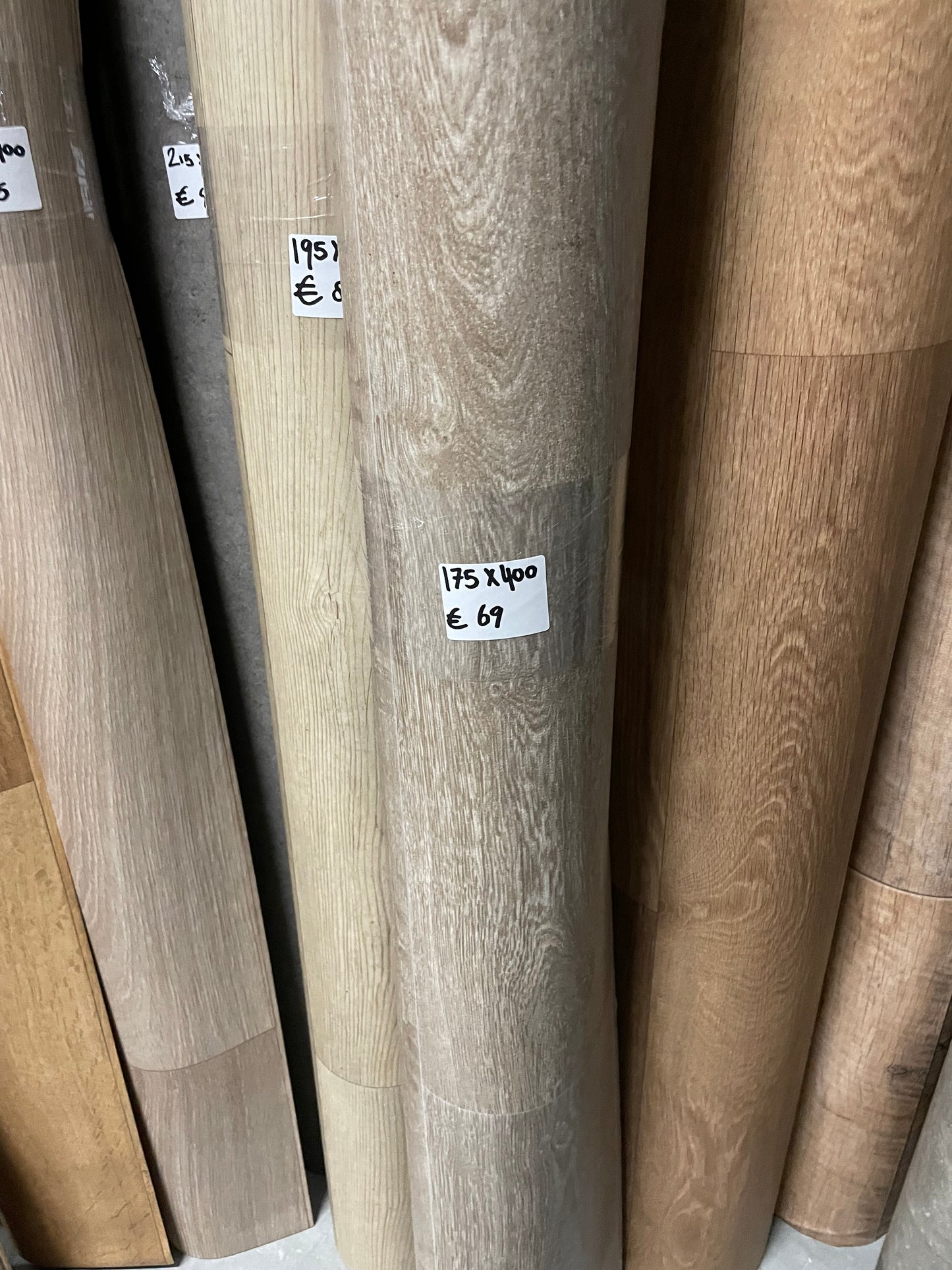 Eiken Vinyl Restpartij | 1,75x4,00mtr