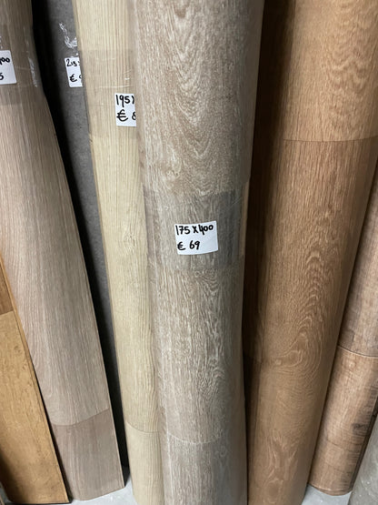Eiken Vinyl Restpartij | 1,75x4,00mtr