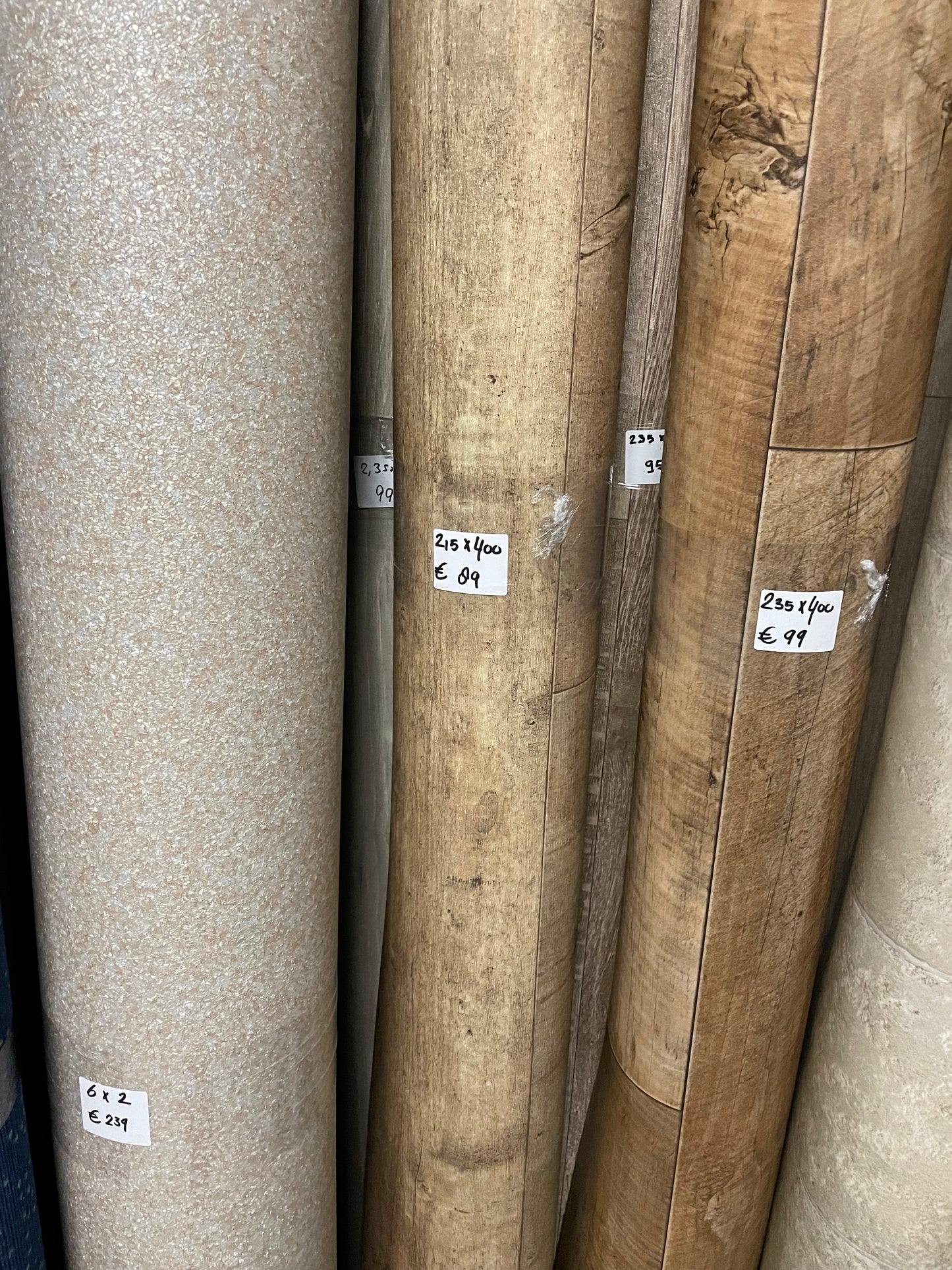 Rustiek Eiken Vinyl Restpartij | 2,15x4,00mtr