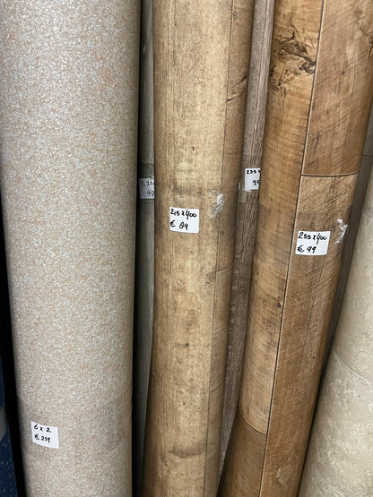 Rustiek Eiken Vinyl Restpartij | 2,15x4,00mtr