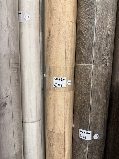 Warm Naturel Eiken Vinyl Restpartij | 3,50x4,00mtr (14,0m2)
