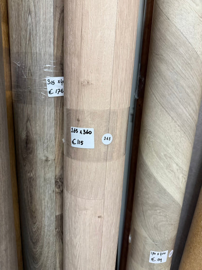 Licht Greige Vinyl Restpartij | 2,65x3,60 (9,5m2)