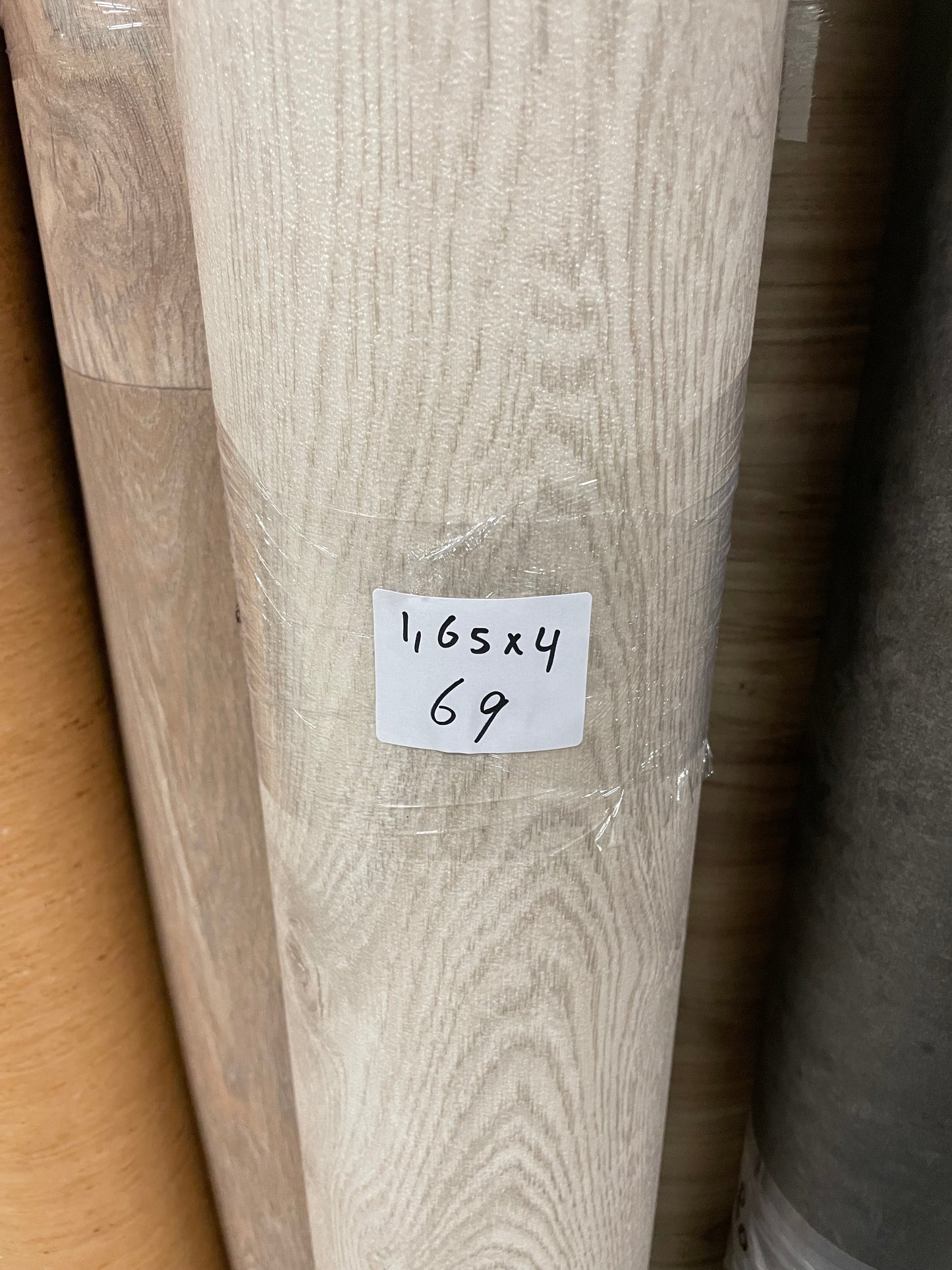 Whitewash Eiken Vinyl Restpartij | 1,65x4,00mtr