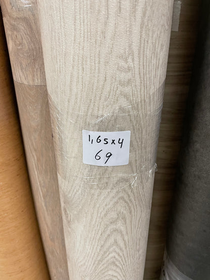 Whitewash Eiken Vinyl Restpartij | 1,65x4,00mtr