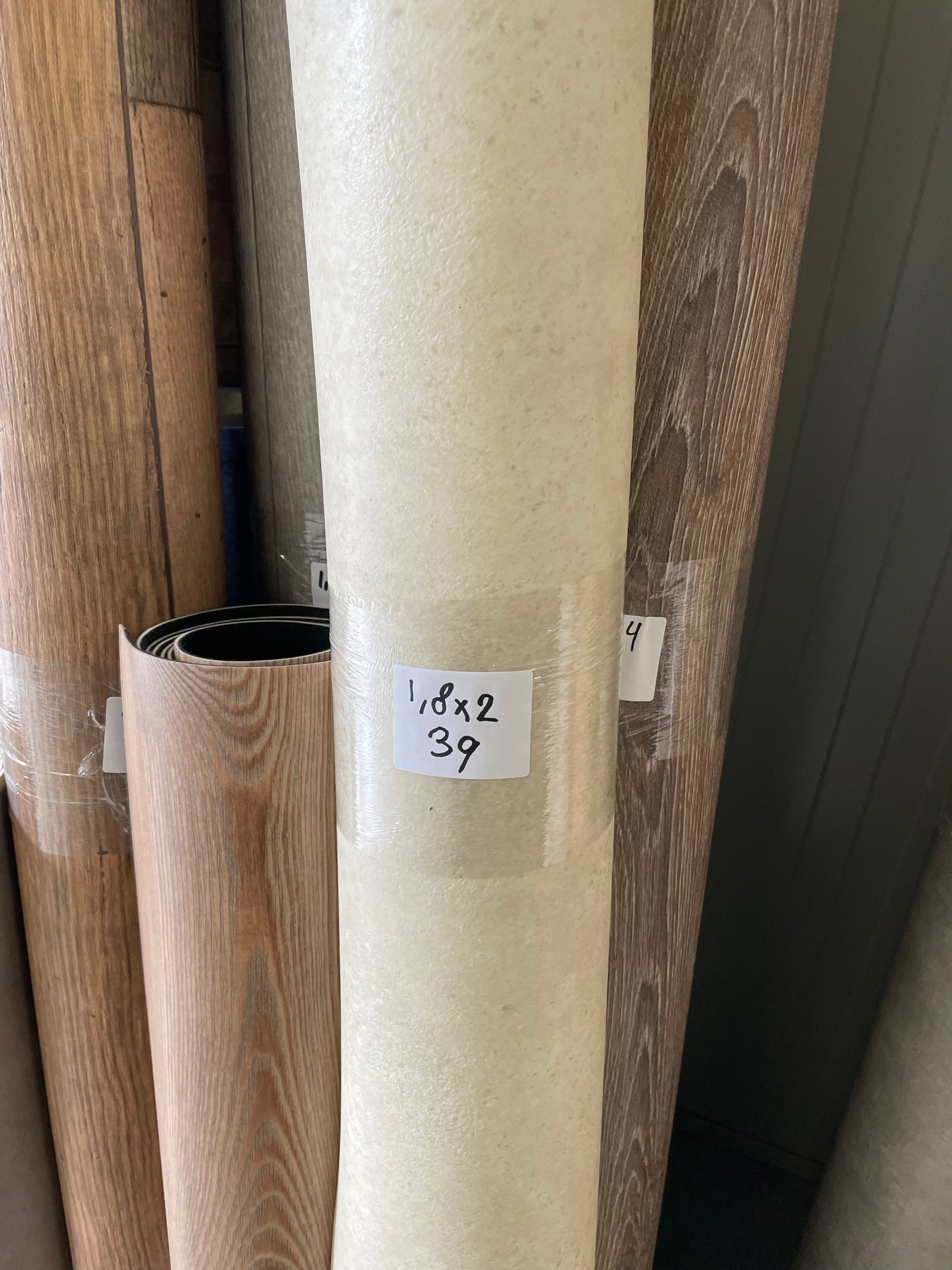 Licht Beige Betonlook Vinyl Restpartij | 1,80x2,00mtr - Vinylrestpartij.nl 