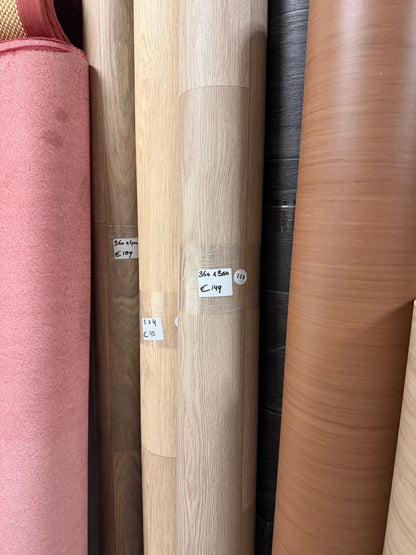 Licht Naturel Eiken Vinyl Restpartij | 3,60x3,50mtr (12,6m2)