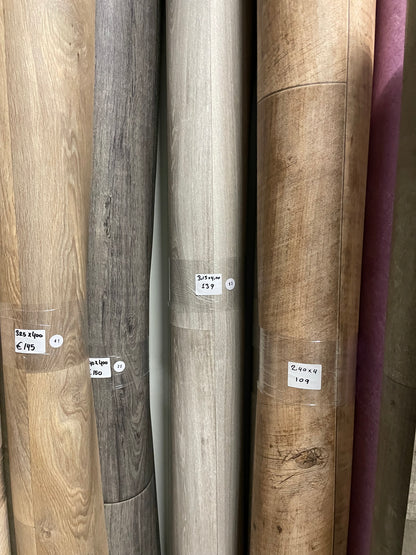 Licht Greige Eiken Vinyl Restpartij | 3,15x4,00mtr