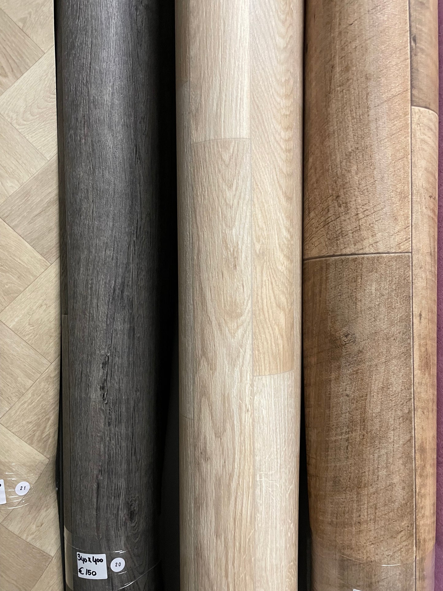 Licht Eiken Vinyl Restpartij |2,80x4,00mtr