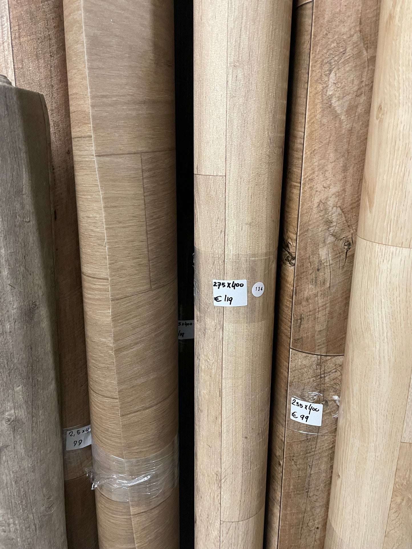 Licht Beige Eiken Vinyl Restpartij |
2,75x4,00mtr - Vinylrestpartij.nl 
