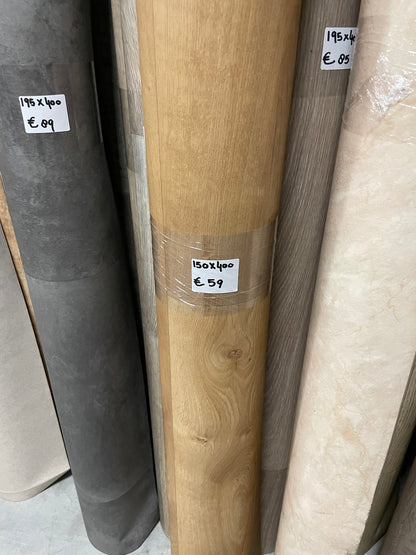 Warm Eiken Vinyl Restpartij | 1,50x4,00mtr