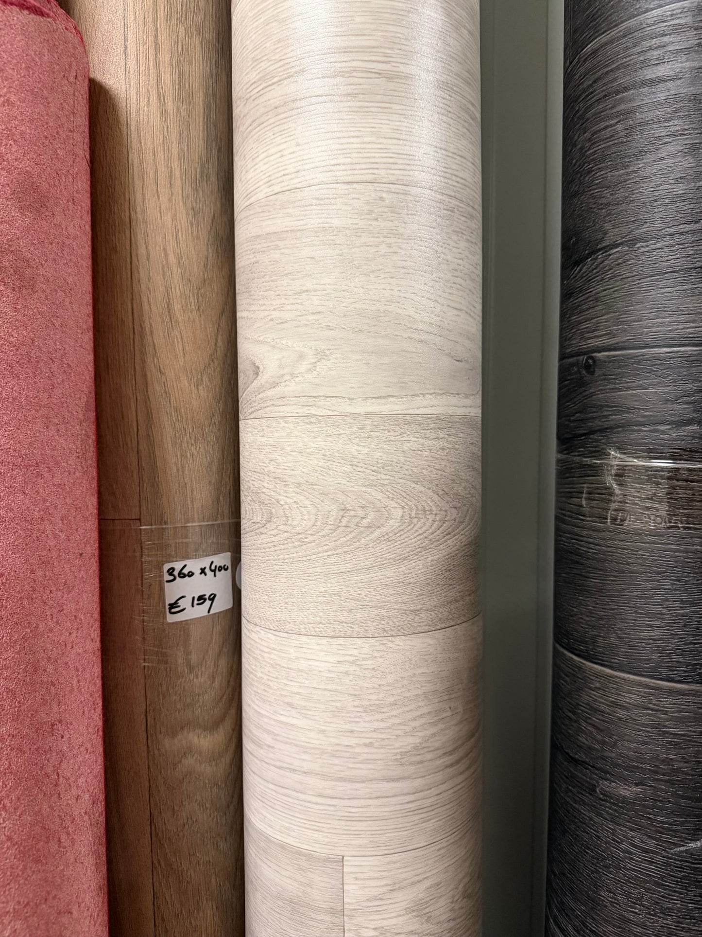 Greige Vinyl Restpartij | 3,95x3,95mtr (15,6m2)