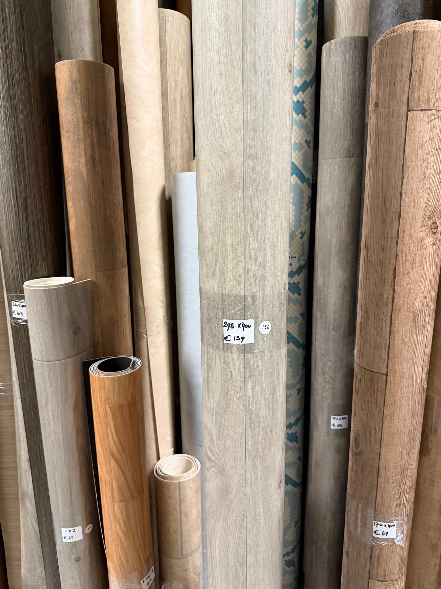 Greige Licht Eiken Vinyl Restpartij |
2,95x4,00mtr - Vinylrestpartij.nl 