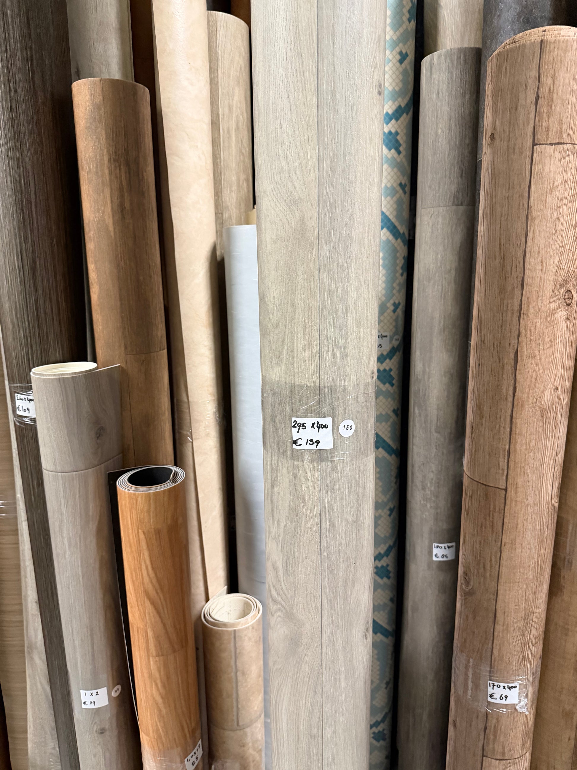 Greige Licht Eiken Vinyl Restpartij |
2,95x4,00mtr - Vinylrestpartij.nl 
