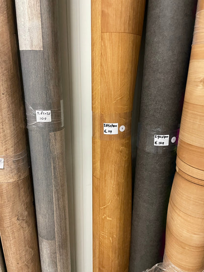 Warm Eiken Vinyl Restpartij | 2,85x4,00mtr